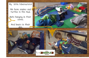 kindergarten animal hibernation activity 